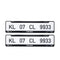 Car Gel Number Plate  | Modified Online Store